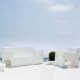 Jut Sofa Canape Vondom Blanc