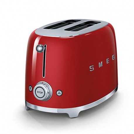 Grille-Pain Smeg TSF01RDEU Toaster Rouge