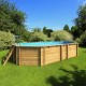 Piscine Bois Hors-Sol TROPIC Octogonale+ 495 x 345 BWT myPOOL