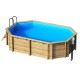 Piscine Bois Hors-Sol TROPIC Octogonale+ 495 x 345 BWT myPOOL