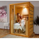 Sauna Infrarouge Pandora en Bois de Cèdre 2 places VerySpas