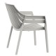 Lot de 4 fauteuils Vondom Spritz blanc