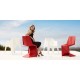 Lot de 4 Chaises Vondom Voxel Futuristes Blanc