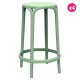 Lot de 4 tabourets hauts Brooklyn Vondom hauteur d'assise 66 pickle