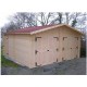 Dubbele Houten Garage Habrita 42 m2