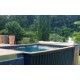 Piscine Container CosyPool Premium 244x605 H150 rectangle