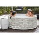 Spa Intex Carbon Bubbles and Jets 4 Places Pure Spa