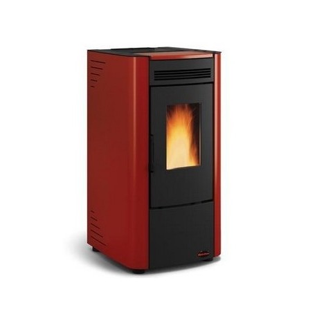 Belüfteter Pelletofen La Nordica Extraflame Ketty Evo 2.0 7kW Bordeaux