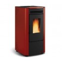 Poêle à granulés ventilé La Nordica Extraflame Ketty Evo 2.0 7kW Bordeaux