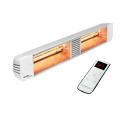 Chauffage Heliosa HD 88 Radiant 3000W Télécommande radio blanc