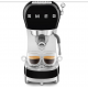 Cafetière programmable Smeg année 50 Crème Chromé