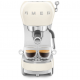 Smeg Espresso Coffee Machine 50's Cream Chrome