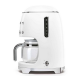 Caffettiera Programmabile Smeg 50's Bianco Cromo