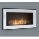 SIMPLEfire Frame 900 Bioethanol Lareira Preto com 1 Janela