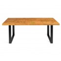 Annette Premium Mesa de Comedor de Madera 1.95x0.96m Color Roble