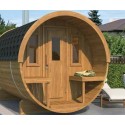 Barel 280 Thermowood 2 tot 6 Persoons Outdoor Sauna VerySpas