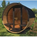 Sauna extérieur Barel Deluxe 280 Thermowood 2 à 6 personnes VerySpas