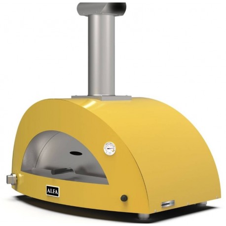 Moderno 3 Alfa Forni Horno de Pizza Híbrido Amarillo Fuego