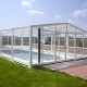 Abri sol Columbrette Cubierta de Piscina Alta Veranda Fija 10x5m