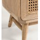 Solid wood bedside table by mindi 40x55 Luna VeryForma