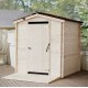 Alpina wooden dry toilet shelter 2.21x3.04 Habrita 4.64m2