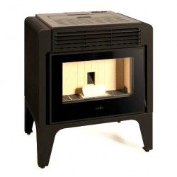 Ferlux Ares 8 kW Pellet Stove Pearl White