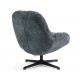 Molo Fabric Swivel Chair Blue VeryForma