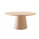 Olen Round Coffee Table in VeryForma oak wood veneer