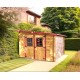 Lavan Wooden Garden Shed 3.00x3.30 Habrita 10m2