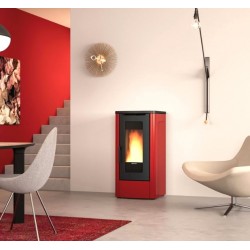 Dahiana Plus VFS 10 kW Ducted Pellet Stove La Nordica Extraflame Ivory