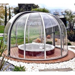 Sfero Abrilios Round Sliding Enclosure 4,74m Transparent