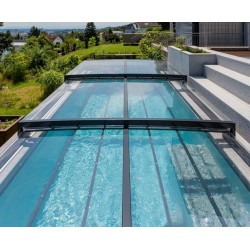 Linea Cobertura Plana para Piscina Abrilios Telescópica para Piscina 600x300