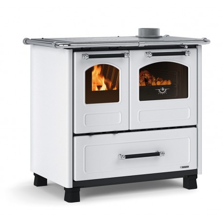 Nordica Extraflame Family 4.5 9kW Holzofen Weiß